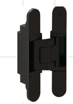 Concealed door hinge-black for door weight of upto 80kg