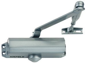 DCL12  with hold-open arm, silver coloured