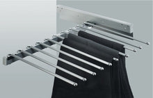 Load image into Gallery viewer, Trouser rack, extending, for 10 pairs of trousers
