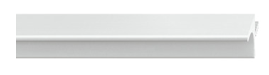 Handle profile, A horizontal Silver- 2500mm length