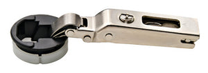 Concealed hinge, Duomatic 94°, full overlay mounting, for glass doors