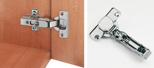 Concealed hinge 110°,soft close- full overlay mounting