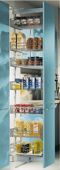 Larder unit pull-out for pantry