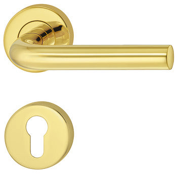 Door handle Brass coloured