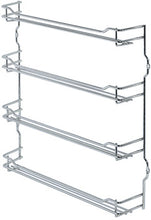 Load image into Gallery viewer, Spice rack, steel chrome plated
