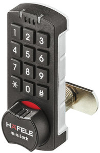 Pin code lock with keypad